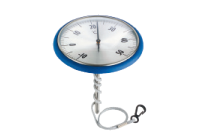 Schwimmbadthermometer Edelstahl